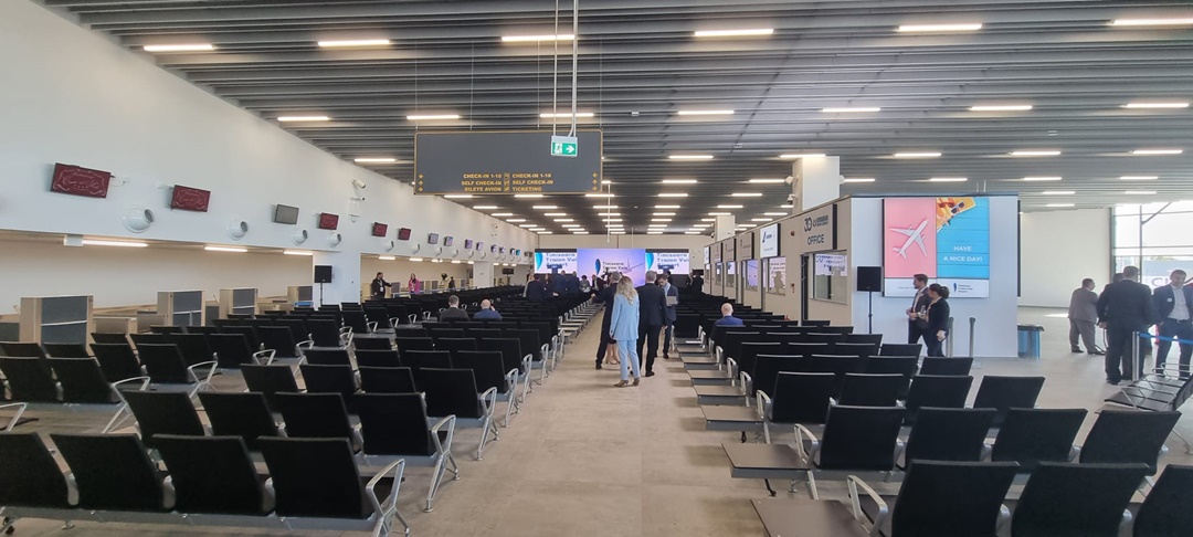 The new Schengen Terminal of Traian Vuia International Airport in Timisoara commissioned