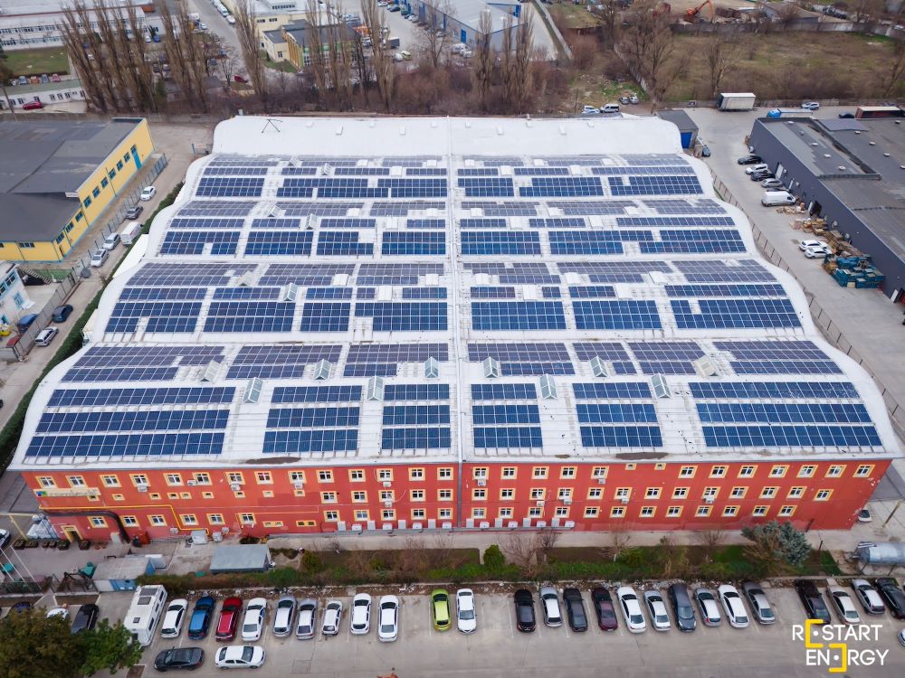Restart Energy Completes Romtextil Solar Plant €500K+