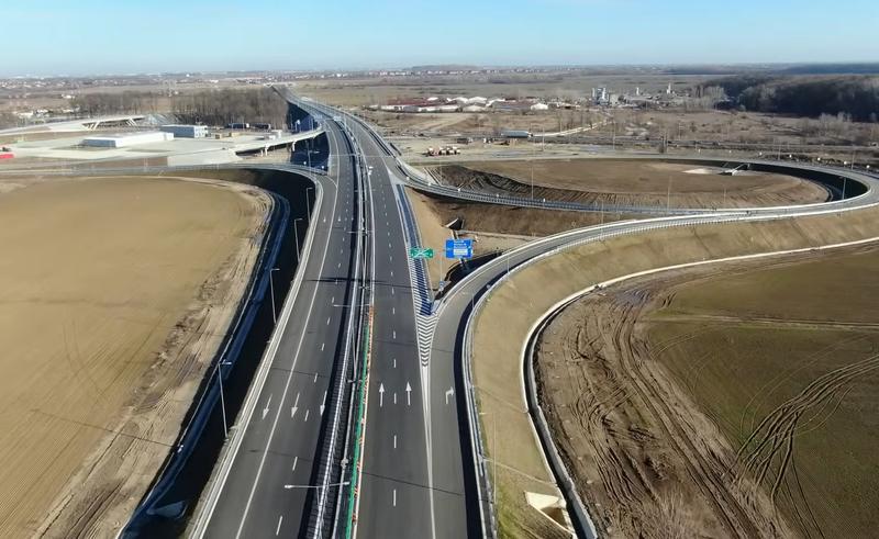 Another Section of Bucharest Ring Road Highway Open to Traffic